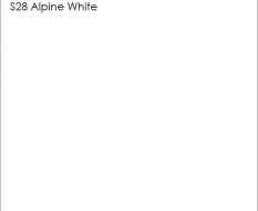 S028 Alpine White
